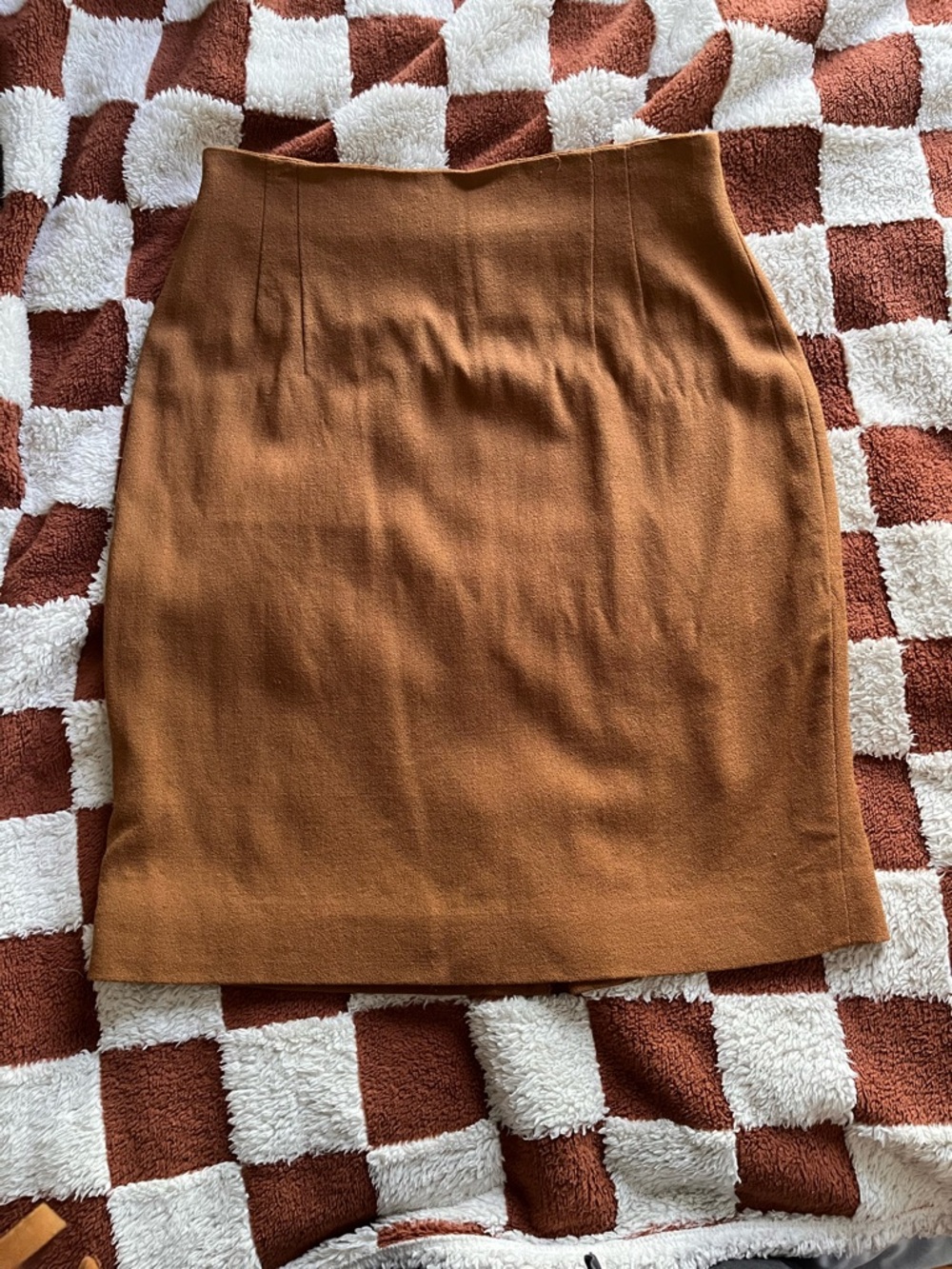 Vintage wool pencil skirt